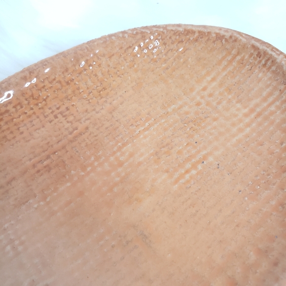 Pottery Barn Textured Terra Cotta Serving Dishes Set of 3 - Picture 3 of 12